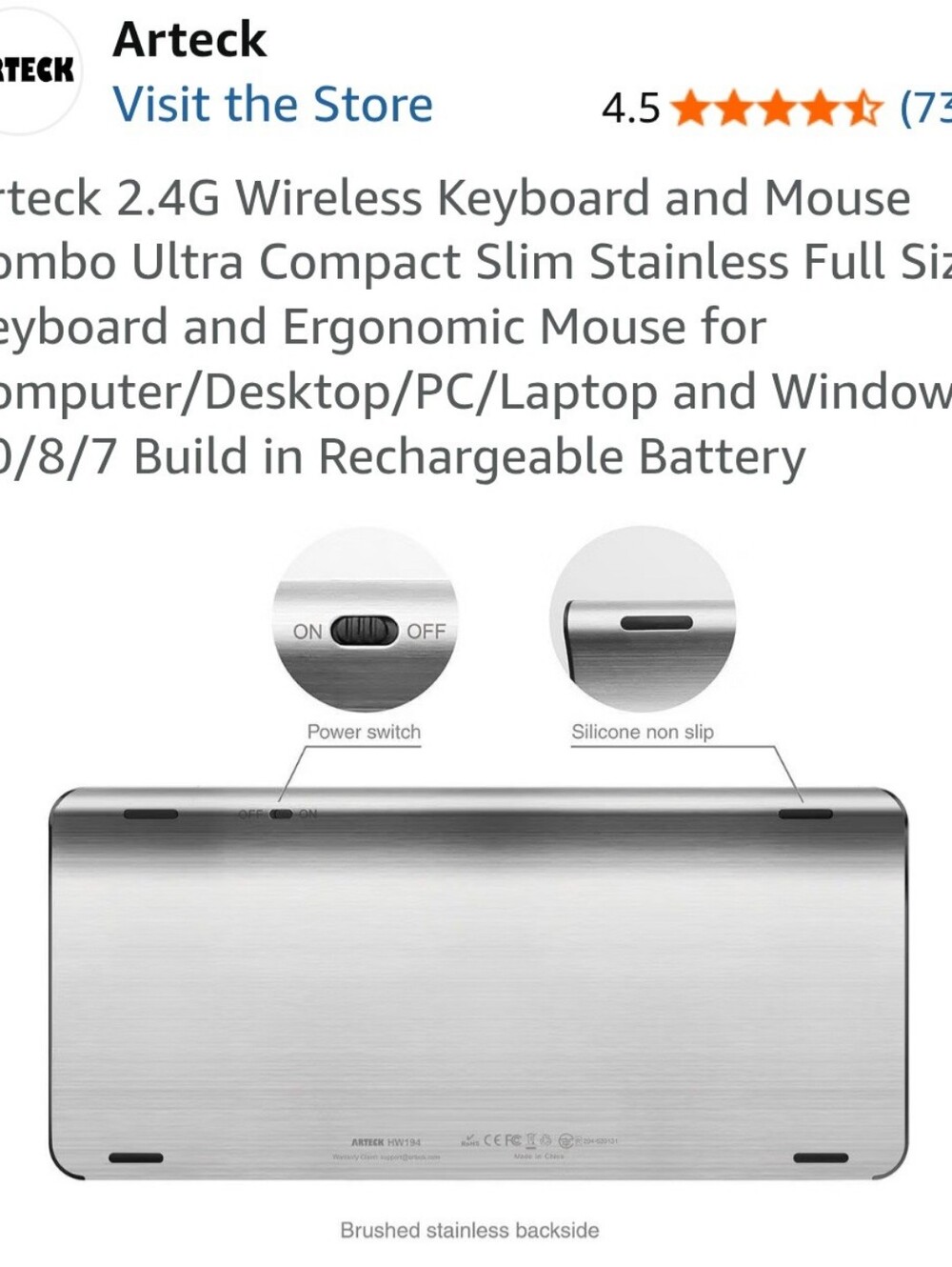 Wireless Mouse And Keyboard - Picture 5 of 9